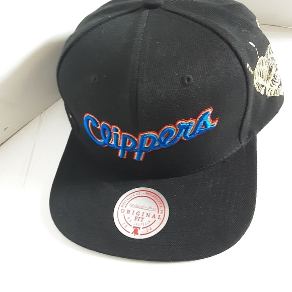MITCHELL & NESS LOS ANGELES CLIPPERS NBA WATER TIGER HWC SNAPBACK NEW - Picture 7 of 10